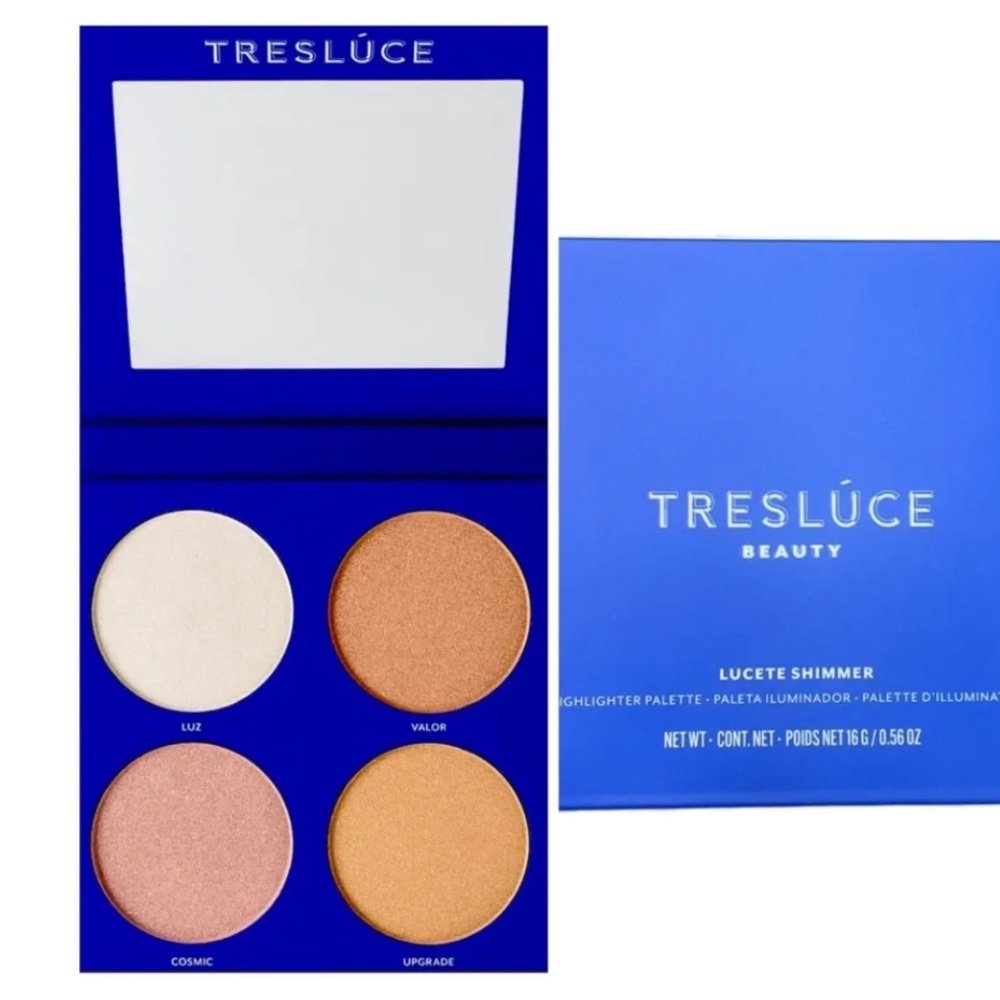 TRESLÚCE BEAUTY Lucete Highlighter Palette in Shimmer